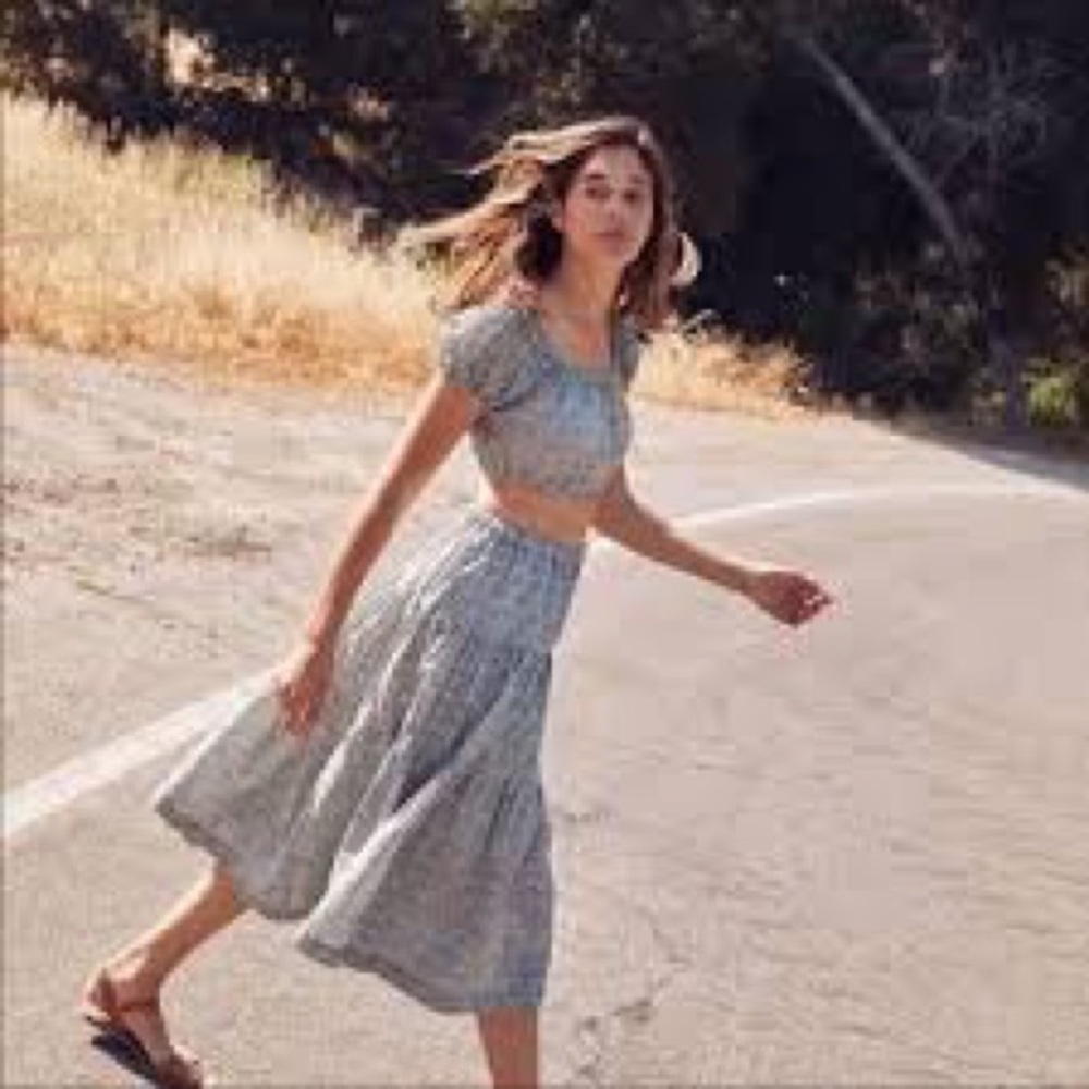 Christy Dawn Margot Set Navy/White